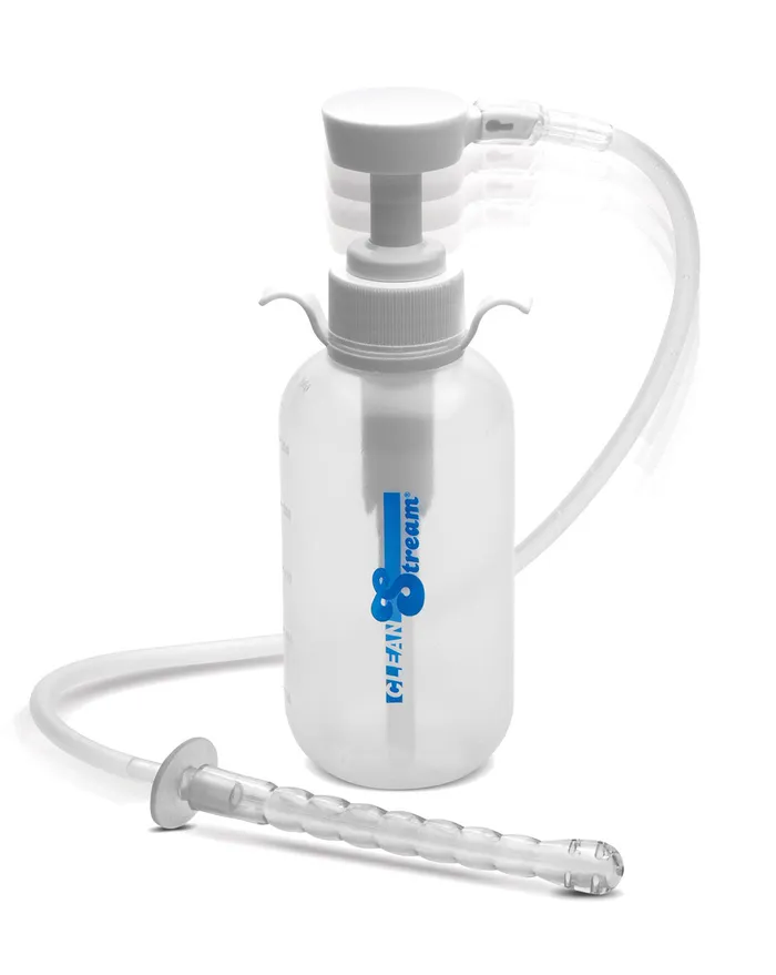 Male Sex Toys CleanStream CleanStream Pump Action Enema Bottle w Nozzle