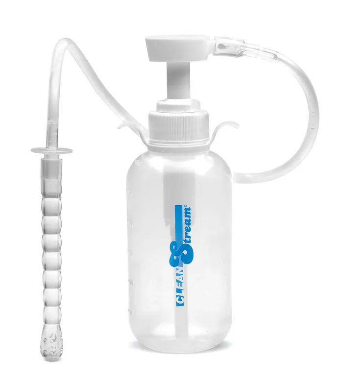 Male Sex Toys CleanStream CleanStream Pump Action Enema Bottle w Nozzle