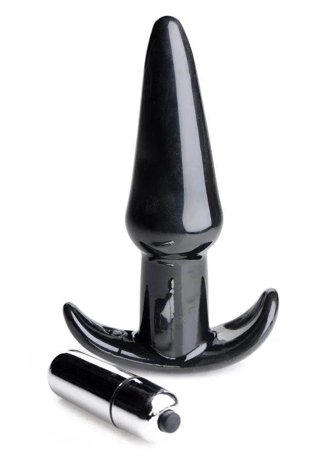 Male Sex Toys Frisky Frisky Thrilling Noir Smooth Anal Plug