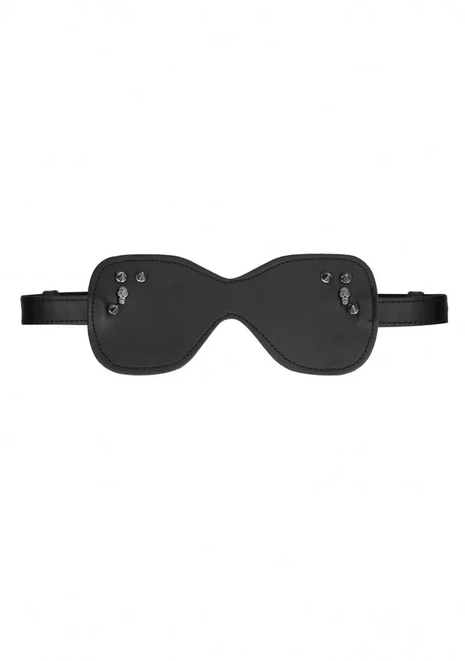 Male Sex Toys Ouch Skulls And Bones Large Eye Mask With Skulls Spikes B Shots America