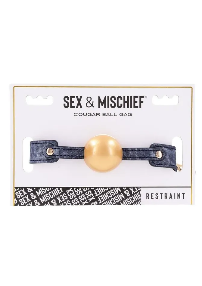 Male Sex Toys Sex and Mischief Cougar Ball Gag