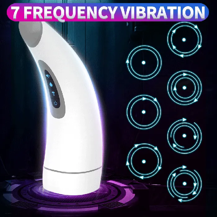 Male Sex Toys SIMU HAPPPY Automatic Powerful Sucking Male Masturbator Cup Heating Vibration Orgasm Sex Toys