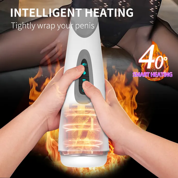 Male Sex Toys SIMU HAPPPY Automatic Powerful Sucking Male Masturbator Cup Heating Vibration Orgasm Sex Toys