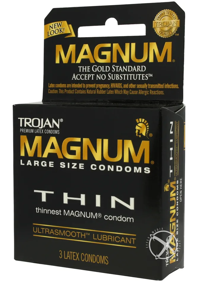 Male Sex Toys Trojan Trojan Condom Magnum Thin Large Size Lubricated