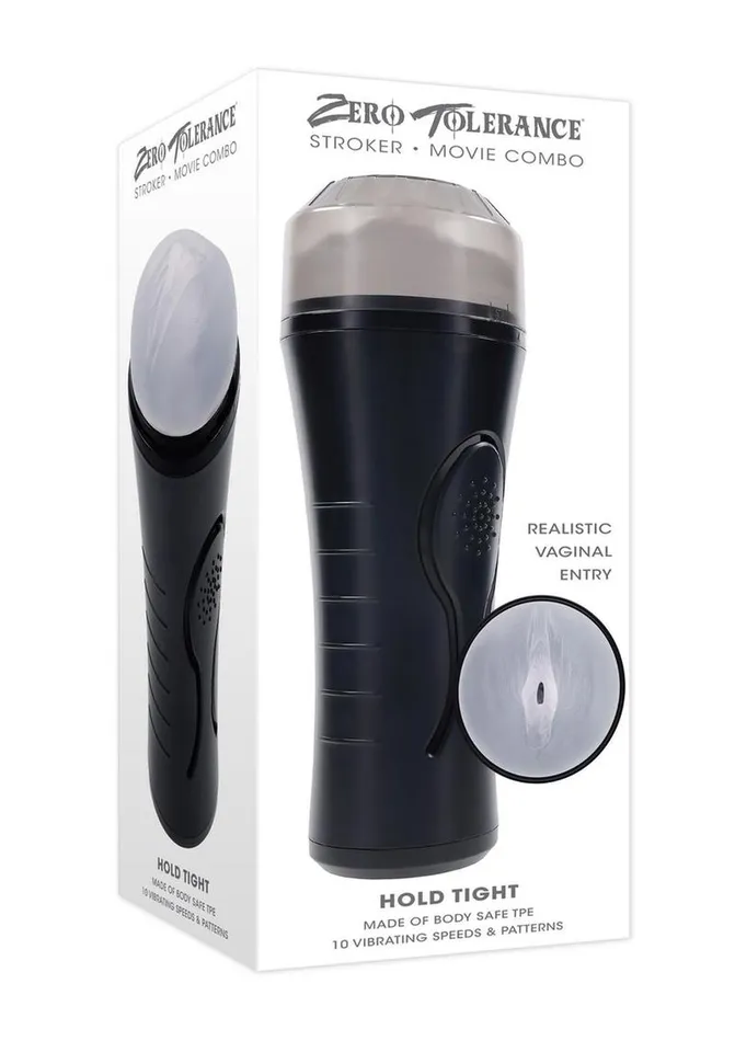 Male Sex Toys Zero Tolerance Zero Tolerance Hold Tight Rechargeable Stroker