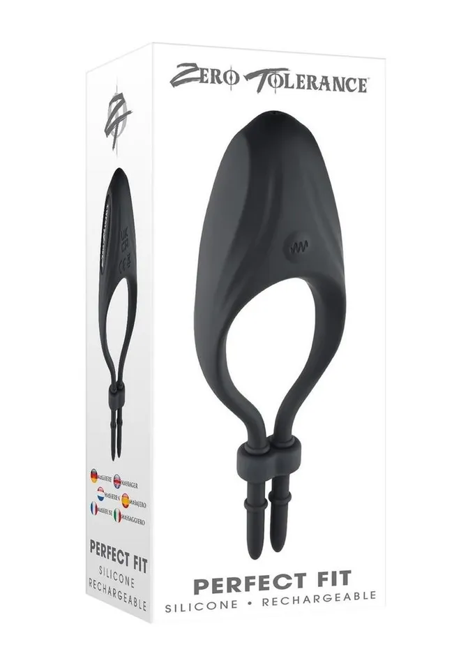 Male Sex Toys Zero Tolerance Zero Tolerance Perfect Fit Rechargeable Silicone Vibrating Cock Ring Male Sex Toys Zero Tolerance Zero Tolerance Perfect Fit Rechargeable Silicone Vibrating Cock Ring