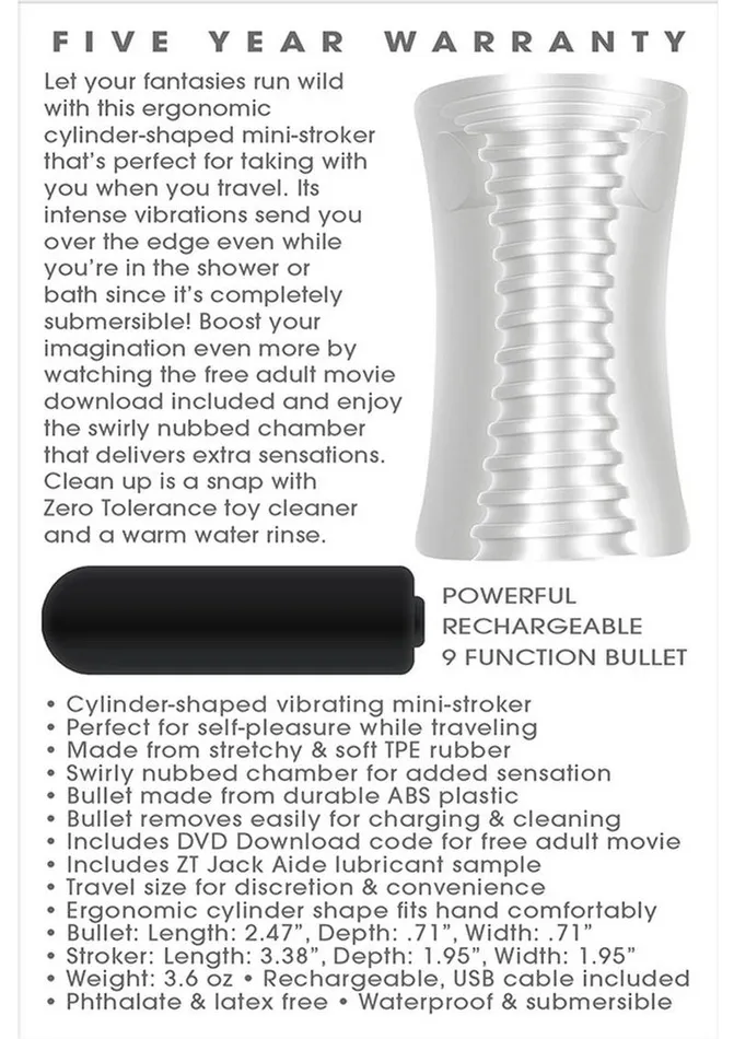 Male Sex Toys Zero Tolerance Zero Tolerance Pop Compact Textured Stroker with Rechargeable Bullet and DVD Download Male Sex Toys Zero Tolerance Zero Tolerance Pop Compact Textured Stroker with Rechargeable Bullet and DVD Download