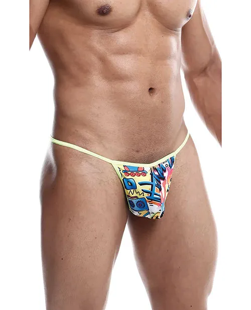 Malebasics Corp Male Sex Toys Male Basics Sinful Hipster Music T Thong Print XL Malebasics Corp Male Sex Toys Male Basics Sinful Hipster Music T Thong Print XL