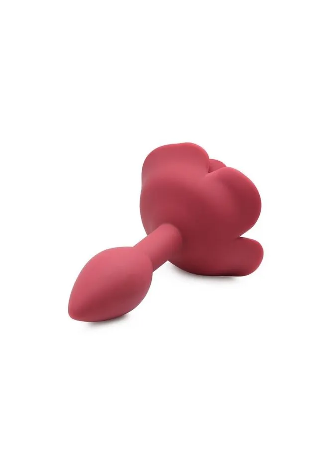 Master Series Booty Bloom Silicone Rose Anal Plug Master Series Male Sex Toys