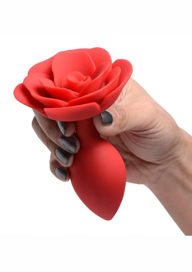 Master Series Booty Bloom Silicone Rose Anal Plug Master Series Male Sex Toys