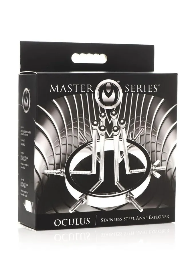 Master Series Male Sex Toys Master Series Oculus Stainless Steel Anal Explorer