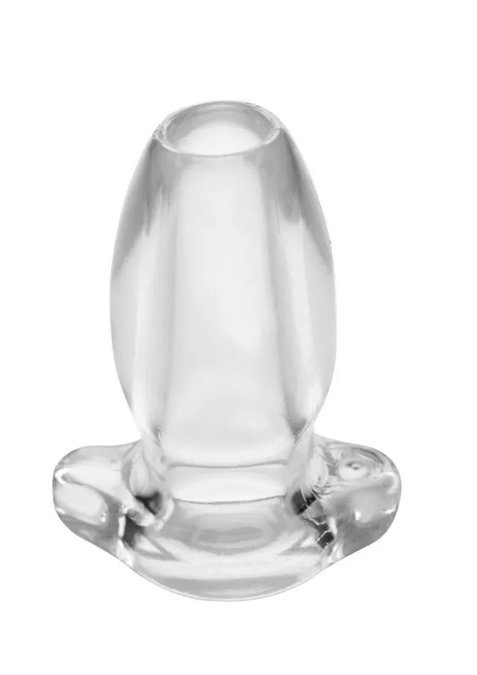 Master Series Master Series Peephole Clear Hollow Anal Plug Male Sex Toys