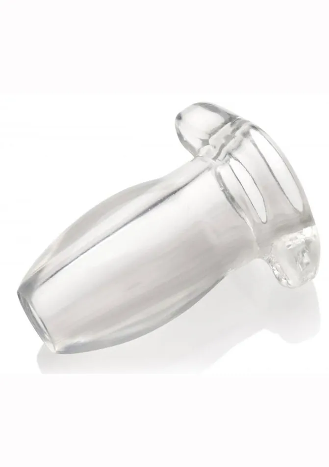 Master Series Master Series Peephole Clear Hollow Anal Plug Male Sex Toys