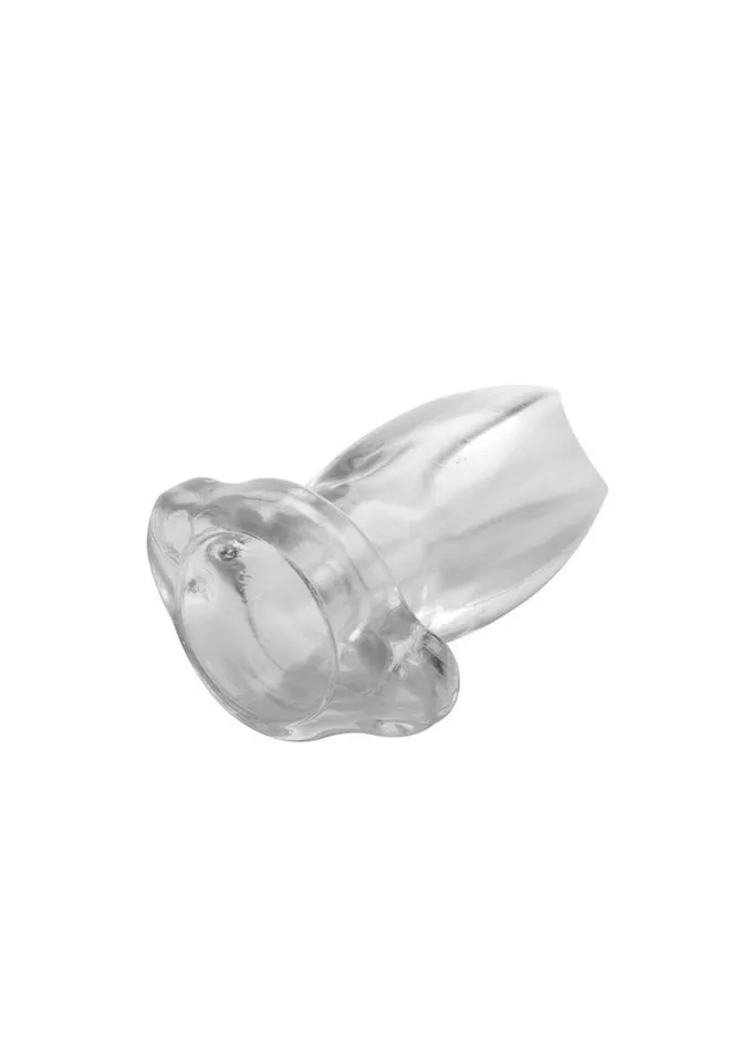 Master Series Master Series Peephole Clear Hollow Anal Plug Male Sex Toys