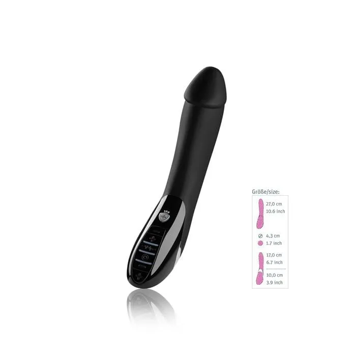Mystim Gmbh Vibrators Mystim Tickling Truman wVibration EStim Black Edition