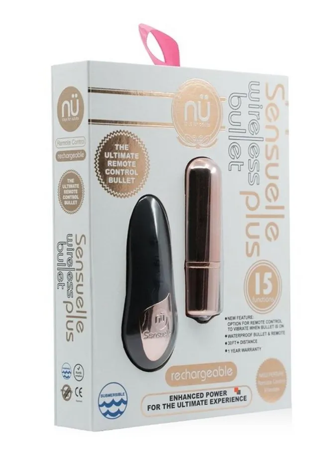 Nu Sensuelle Female Sex Toys Nu Sensuelle Wireless Bullet Plus with Remote Control Rechargeable