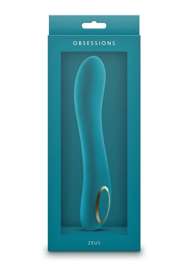 Obsessions Female Sex Toys Obsessions Zeus Rechargeable Silicone Vibrator