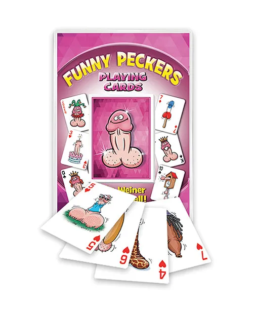 Ozze Creations Funny Peckers Playing Cards Vibrators