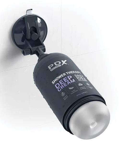 PDX Plus Shower Therapy Deep Cream Frosted Pdx Brands Male Sex Toys
