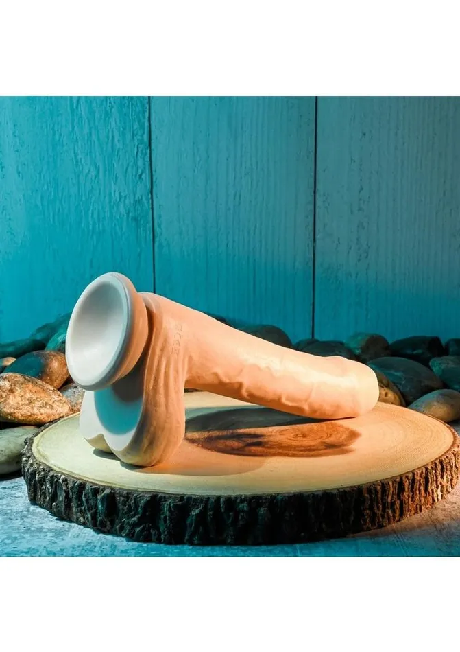 Peek A Boo Vibrating Rechargeable Silicone Dildo Light Evolved Female Sex Toys