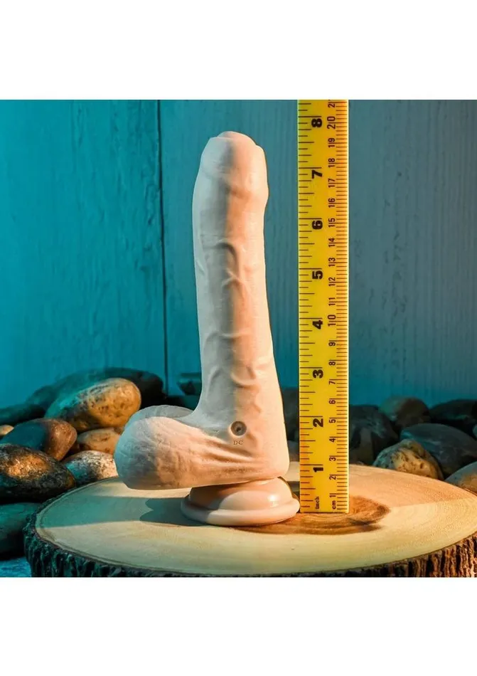 Peek A Boo Vibrating Rechargeable Silicone Dildo Light Evolved Female Sex Toys