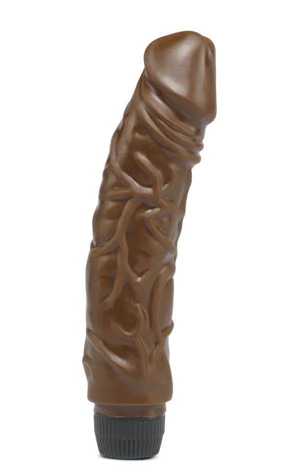 Pipedream Vibrators Clasix Jelly Chocolate Dream Big Vein Multispeed Vibrator