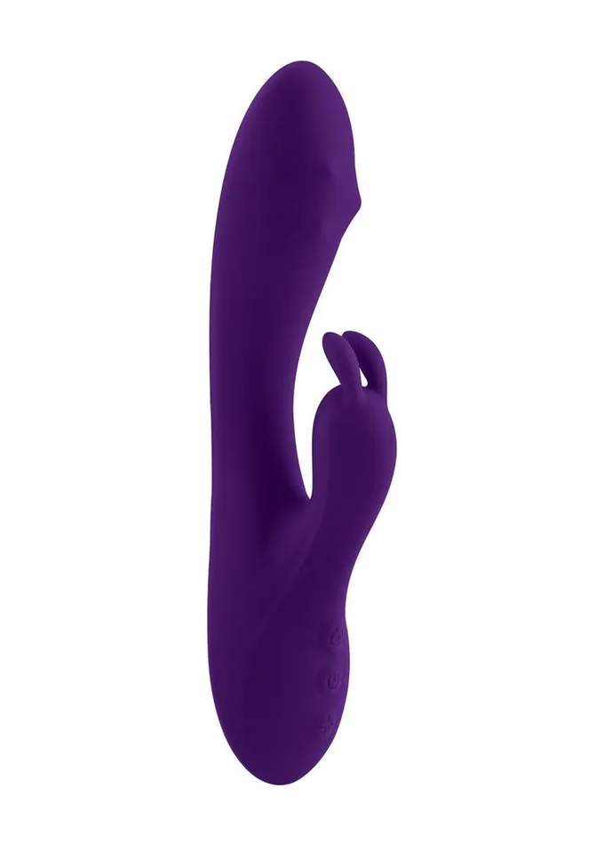 Playboy Female Sex Toys Playboy On Repeat Rechargeable Silicone Rabbit Vibrator