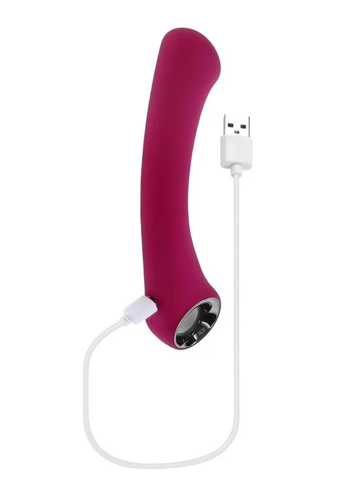 Pleasure Curve Rechargeable Silicone GSpot Vibrator Evolved Female Sex Toys