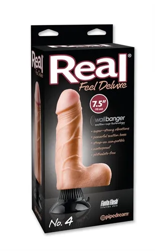 Real Feel Deluxe No 4 MultiSpeed Waterproof Dildo Pipedream Vibrators
