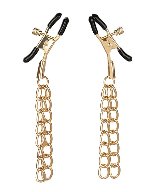 Ride em Premium Denim Collection Nipple Clamps California Exotic Novelties Female Sex Toys