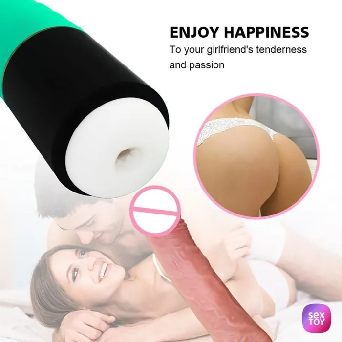 Rotation Suction Male Masturbators Real Person Voice Rechargeable ADLTOYFUN Dildos