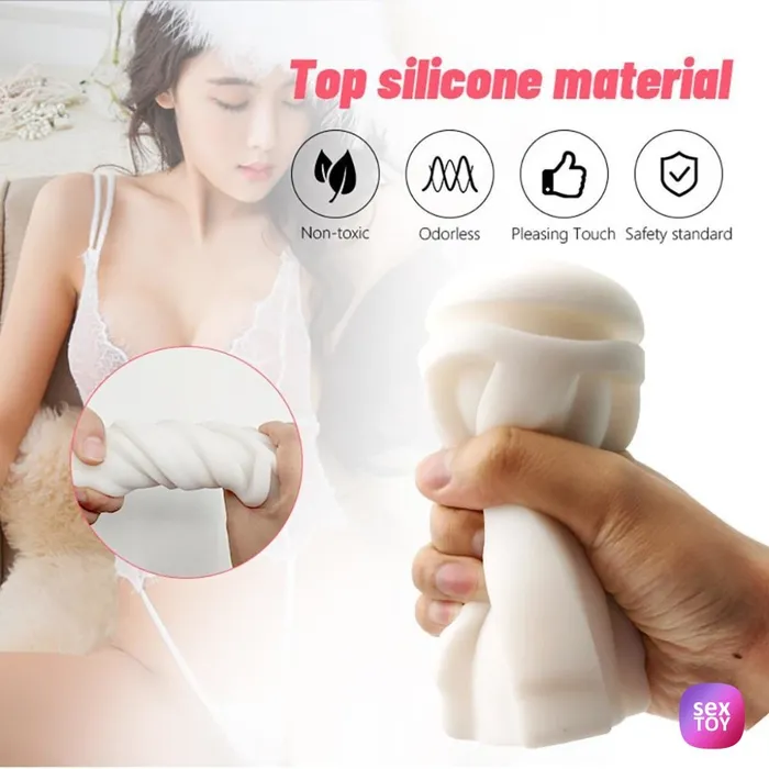 Rotation Suction Male Masturbators Real Person Voice Rechargeable ADLTOYFUN Dildos