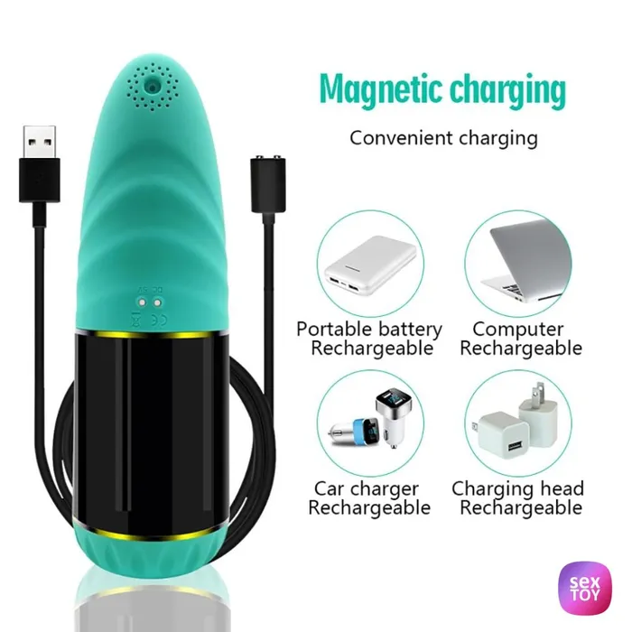Rotation Suction Male Masturbators Real Person Voice Rechargeable ADLTOYFUN Dildos