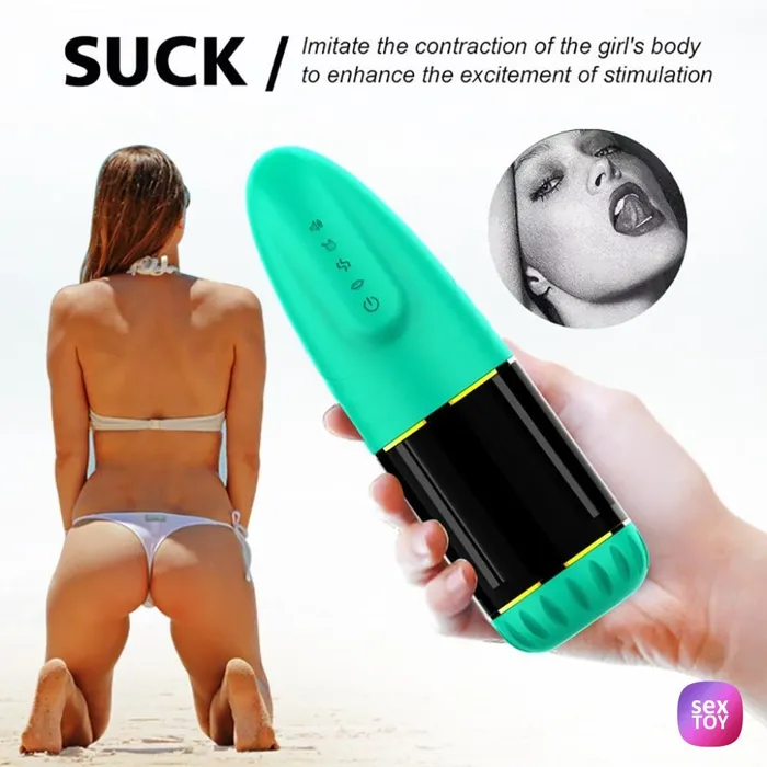 Rotation Suction Male Masturbators Real Person Voice Rechargeable ADLTOYFUN Dildos