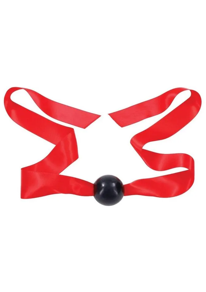 Sex and Mischief Amor Satin Ball Gag Sex and Mischief Male Sex Toys