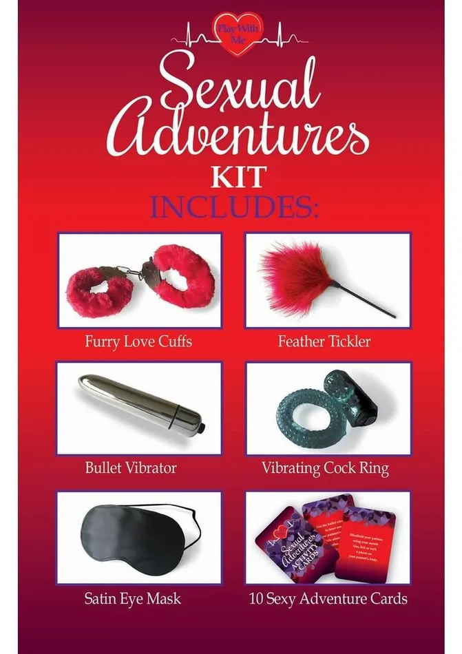 Sexual Adventures Kit Play with Me Male Sex Toys