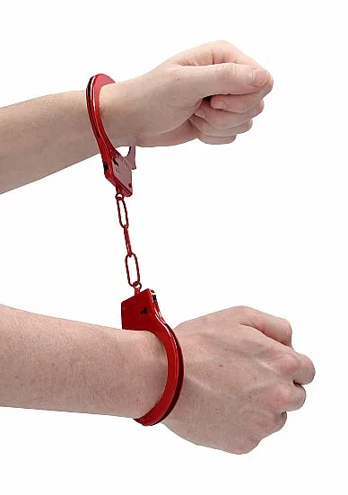 Shots America LLC Shots Ouch Beginner Handcuffs Red Vibrators