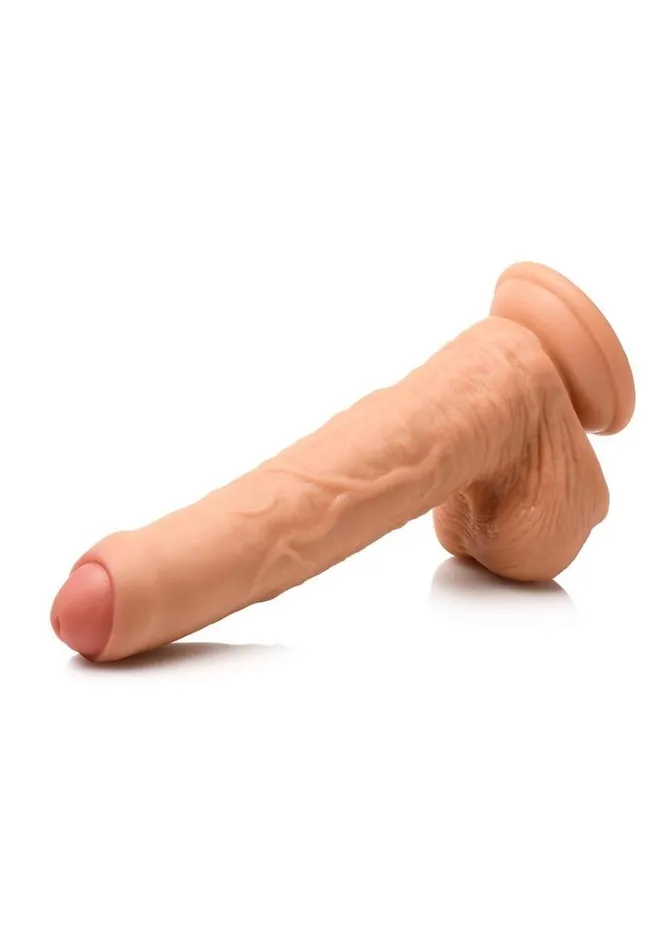 Thinz Female Sex Toys Thinz Uncut Dildo with Balls