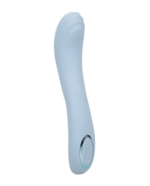 Vibrators Azure Collection Contoured G Vibrator Blue California Exotic Novelties