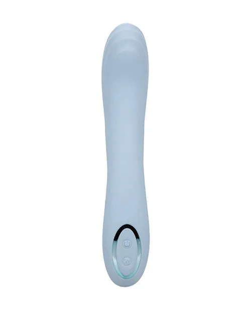 Vibrators Azure Collection Contoured G Vibrator Blue California Exotic Novelties