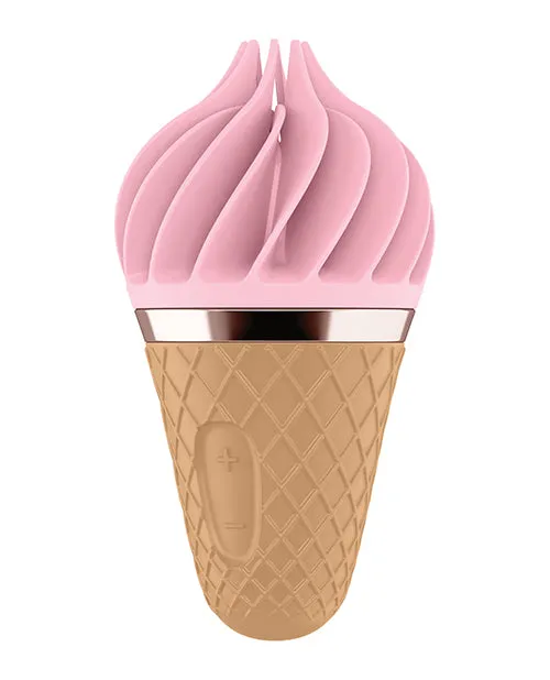 Vibrators Eis INCsatisfyer Satisfyer Sweet Treat Rotating Vibrator PinkBrown