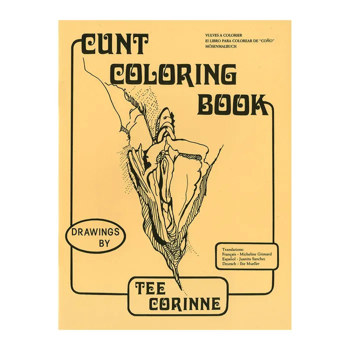Vibrators SCB Cunt Coloring Book SCB