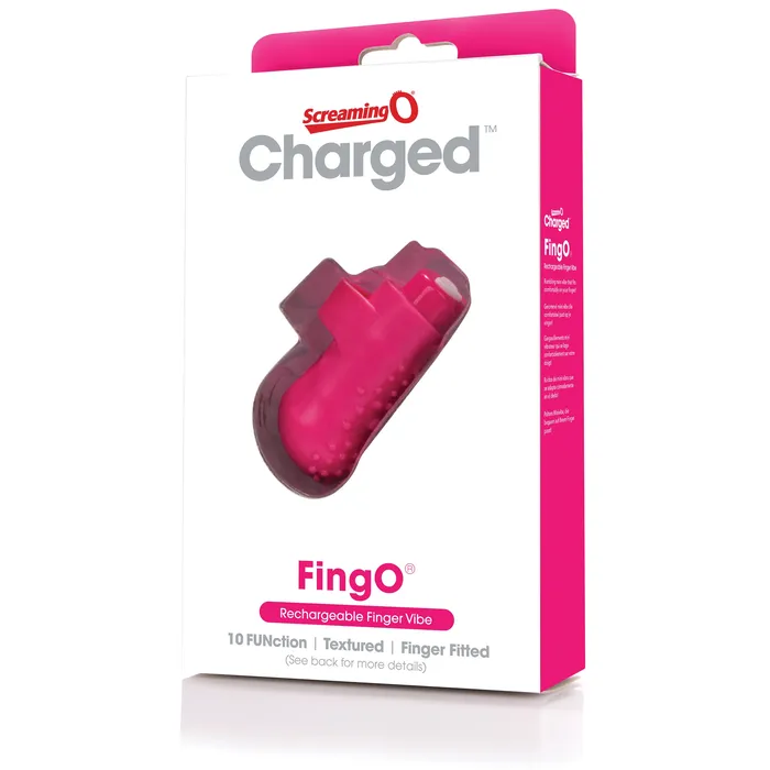 Vibrators ScreamingO ScreamingO Charged FingO Rechargeable Finger Vibe