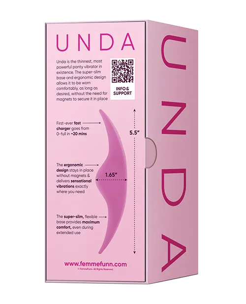 Vvole Femme Funn Unda Thin Panty Vibe Pink Vibrators
