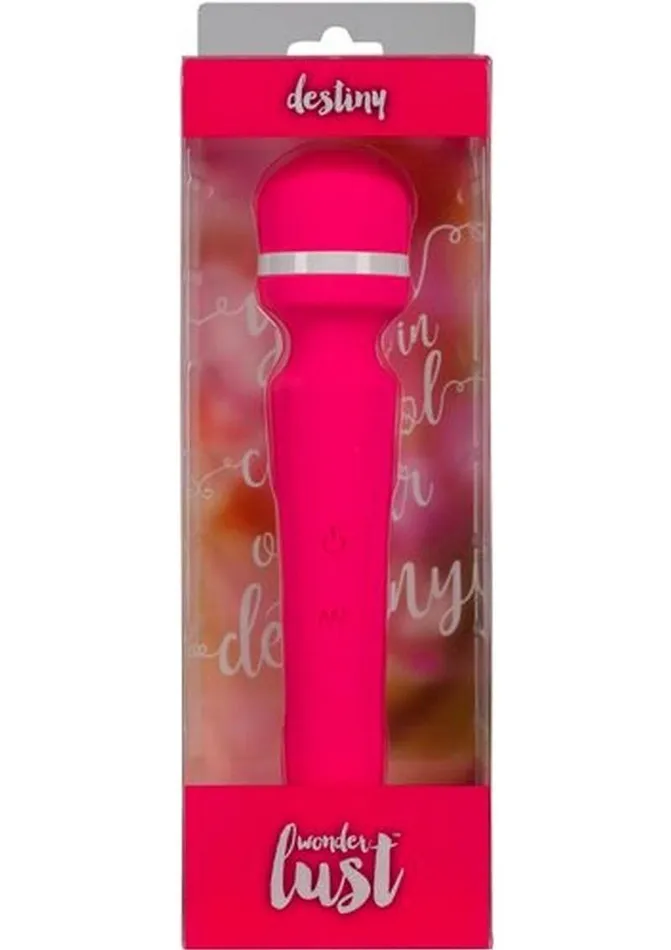 Wonderlust Female Sex Toys Wonderlust Destiny Silicone Rechargeable Wand Massager