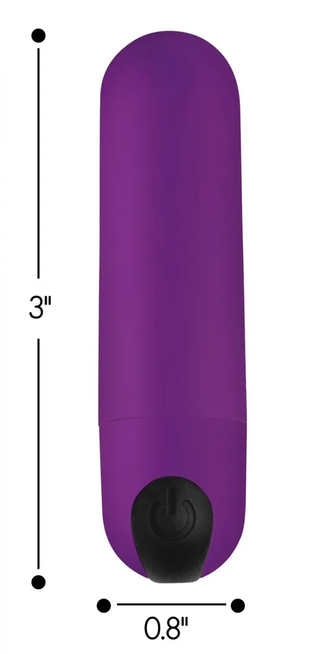 Xr LLC Bang Remote Control Vibrating Bullet Purple Female Sex Toys