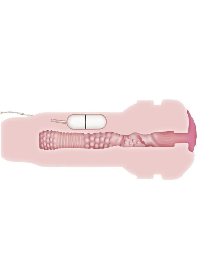 Zero Tolerance Male Sex Toys Zero Tolerance Shell Shock Rechargeable Vibrating Pussy Stroker with DVD Download