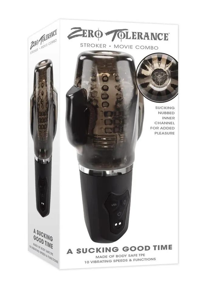Zero Tolerance Zero Tolerance A Sucking Good Time Rechargeable Masturbator Male Sex Toys